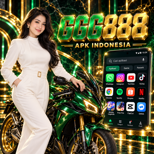 Ilustrasi antarmuka dan navigasi GGG888